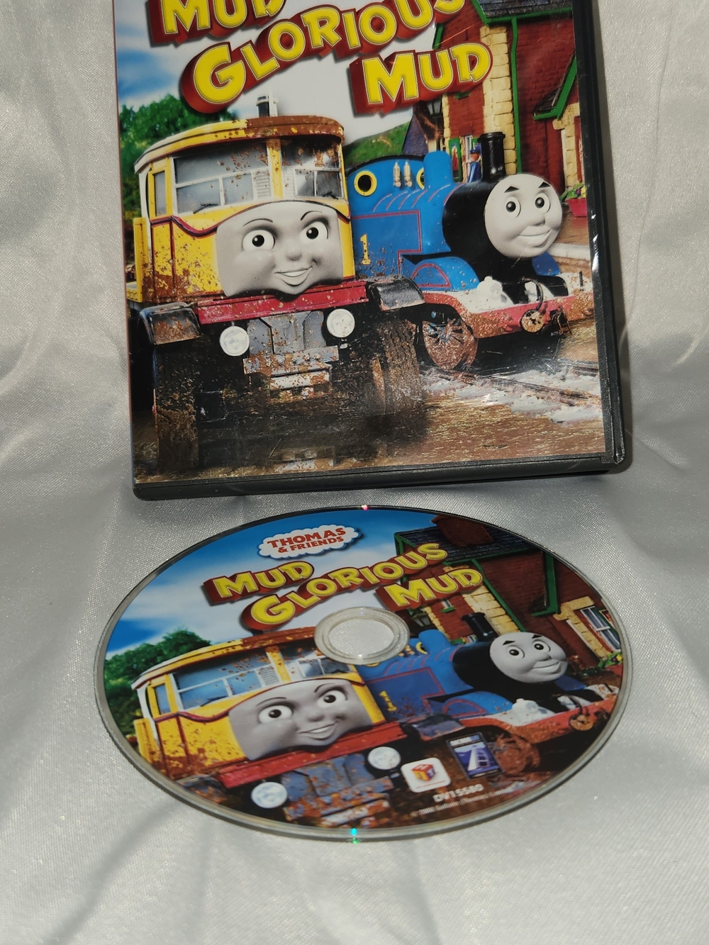 Thomas & Friends Mud Glorious Mud DVD - Blue, Yellow, Red